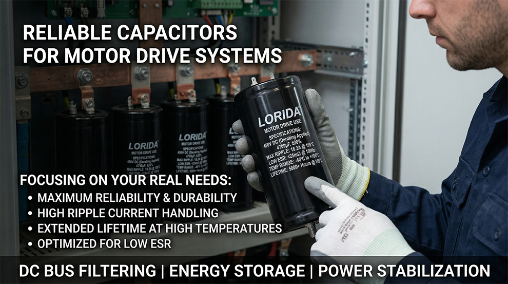 Capacitor for Motor Drive Systems