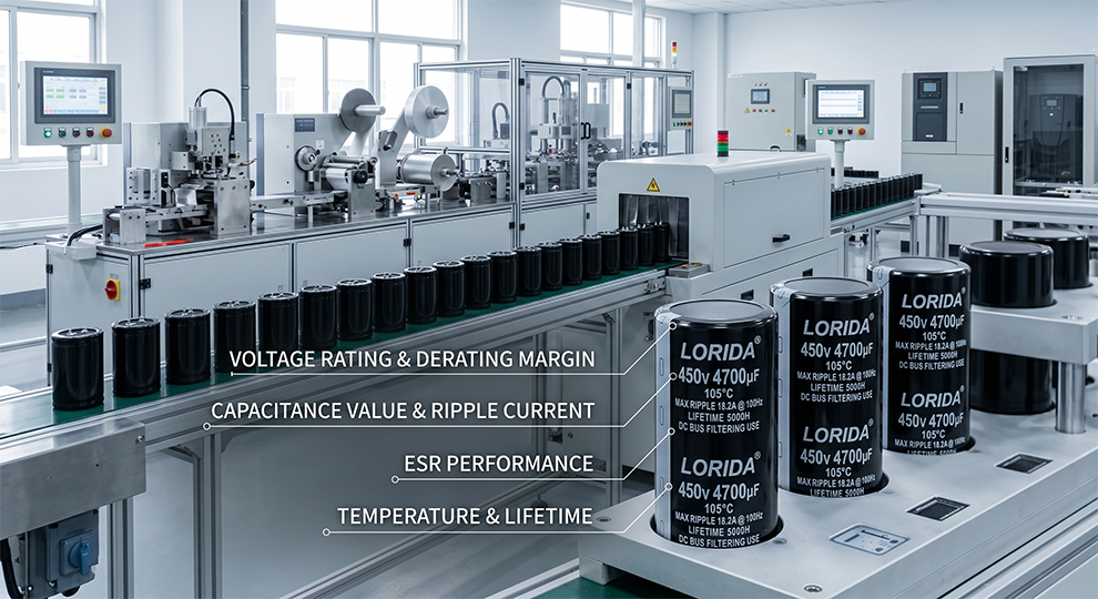 Electrolytic Capacitor Production Process
