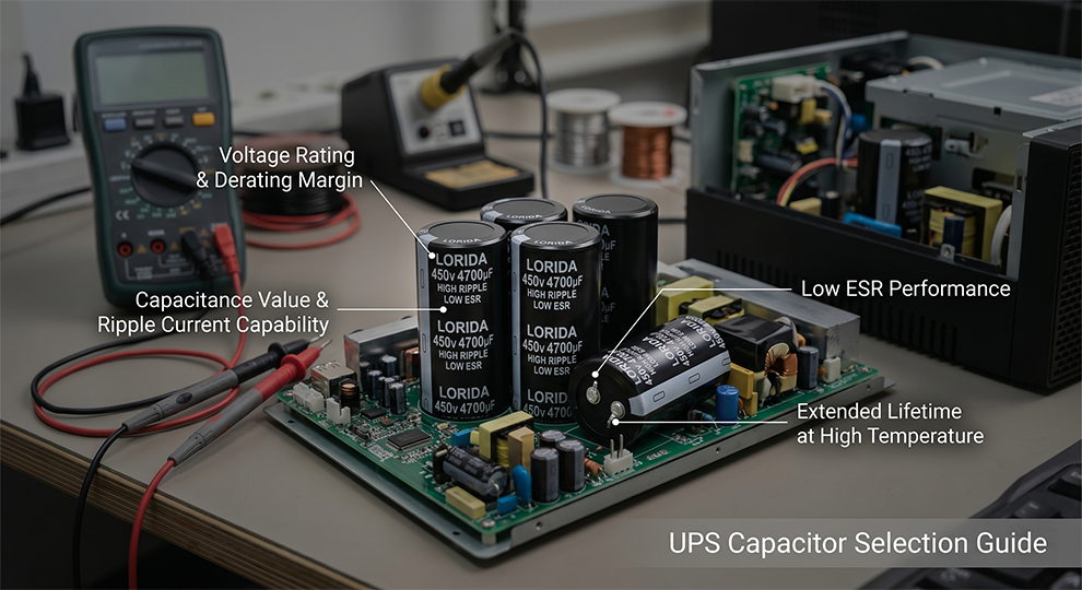 UPS Capacitor Selection Guide