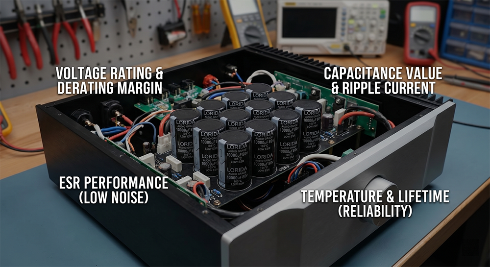 Audio Amplifier Capacitor Selection Guide
