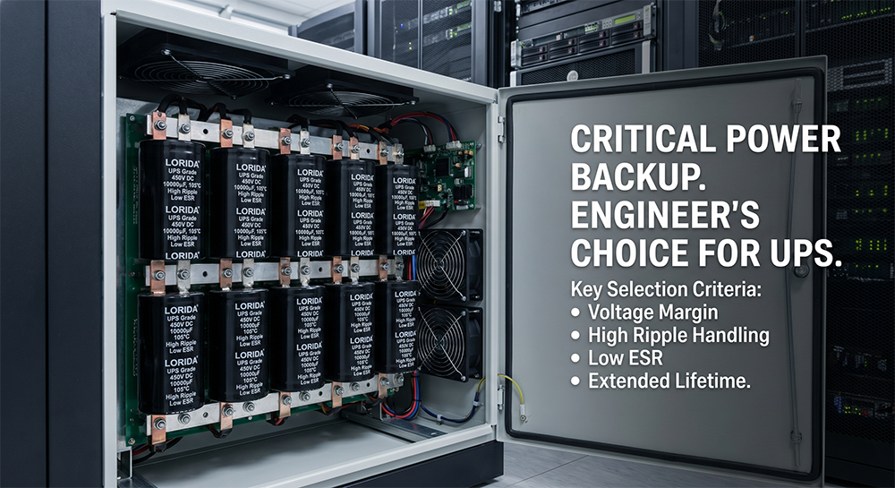 Capacitor Market Demand in UPS Systems