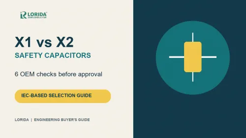 X1 vs X2 Safety Capacitors: 6 OEM Selection Checks