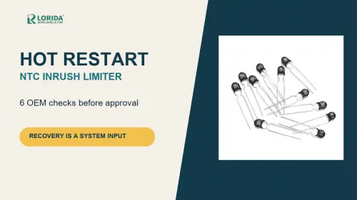 NTC Inrush Limiter Hot Restart: 6 OEM Checks