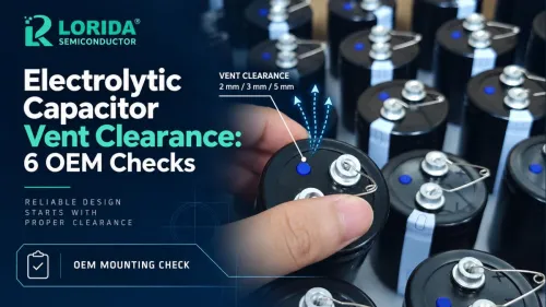 Electrolytic Capacitor Vent Clearance: 6 OEM Checks
