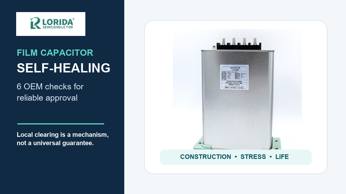 LORIDA film capacitor self-healing OEM checks