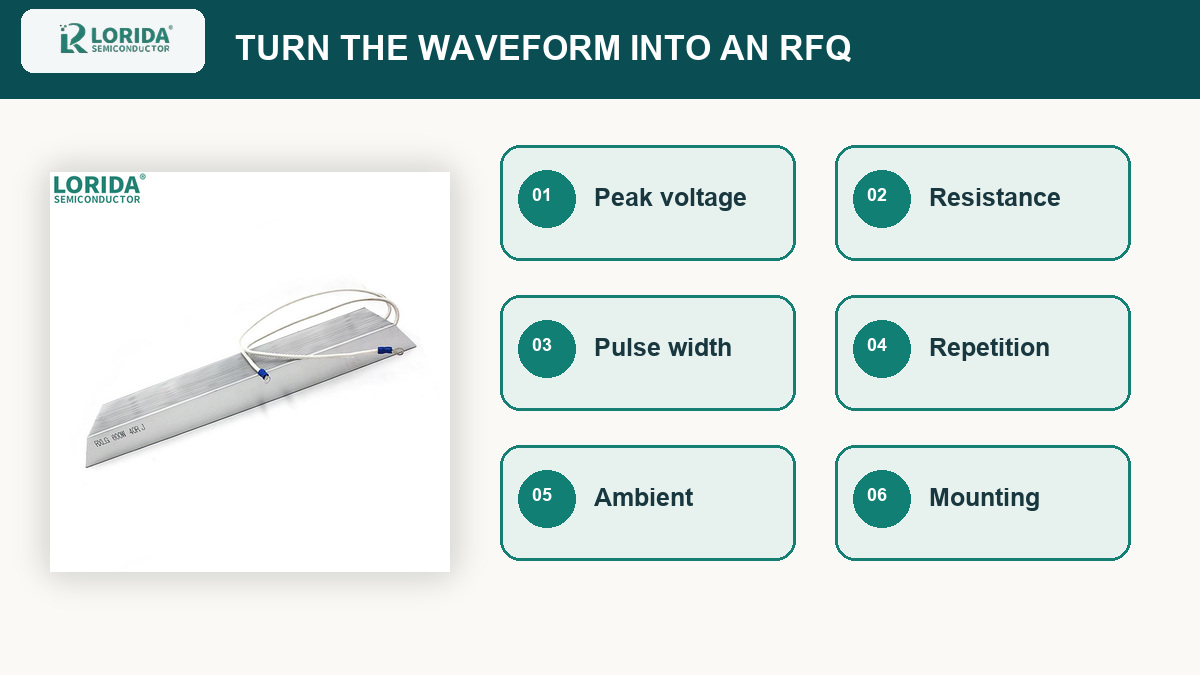 Six fields for a wirewound resistor pulse RFQ