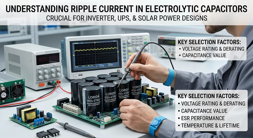 What is Ripple Current in Electrolytic Capacitors