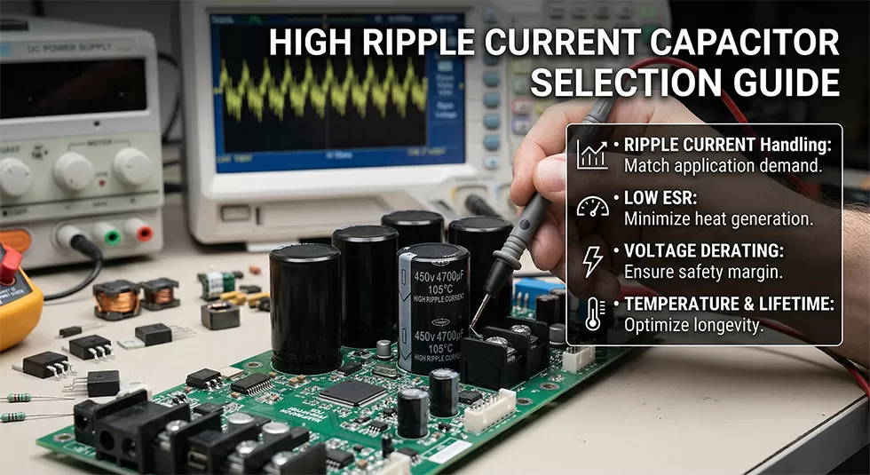 High Ripple Current Capacitor Selection Guide