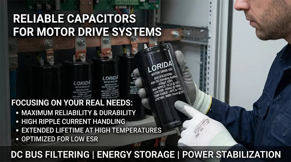 Capacitor for Motor Drive Systems