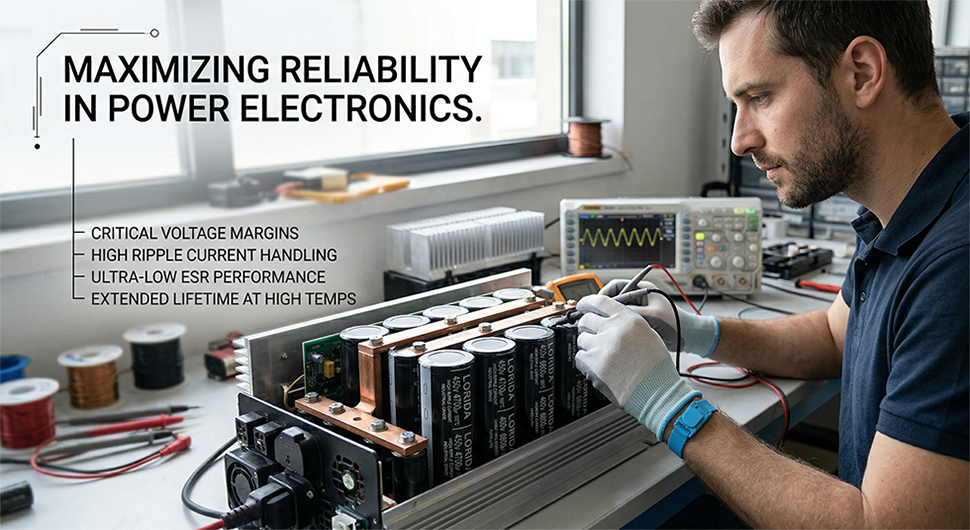 Capacitor for Industrial Power Electronics