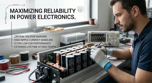 Capacitor for Industrial Power Electronics