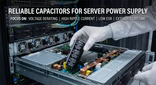 Capacitor for Server Power Supply