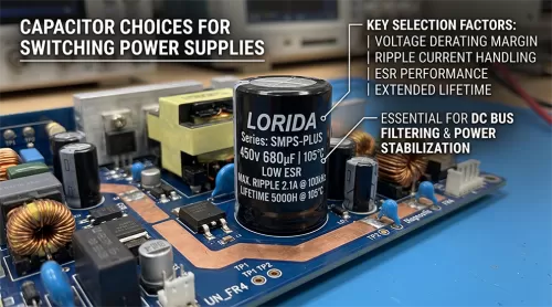 Capacitor for Switching Power Supply