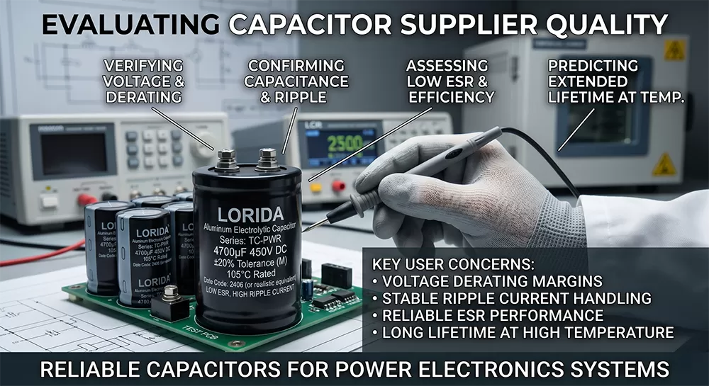 How to Evaluate Capacitor Supplier Quality