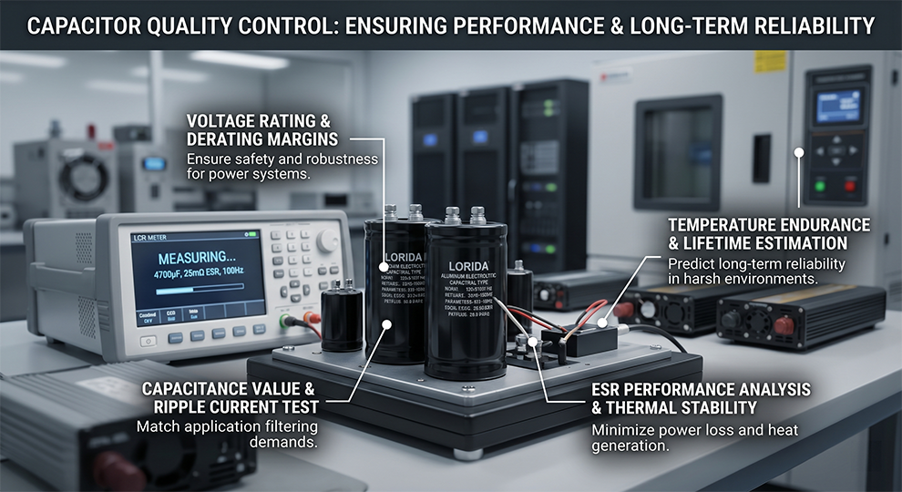 Capacitor Testing and Quality Control