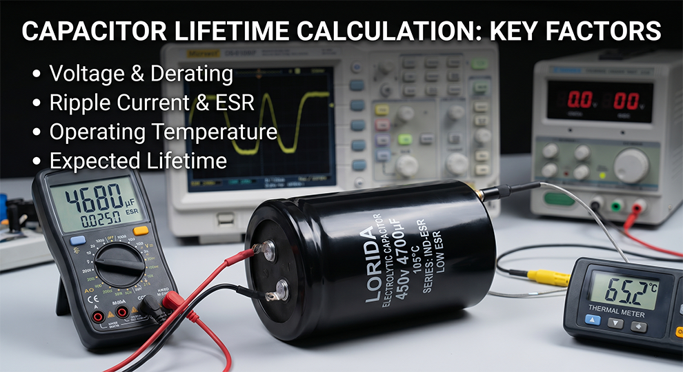 Capacitor Lifetime Calculation Method