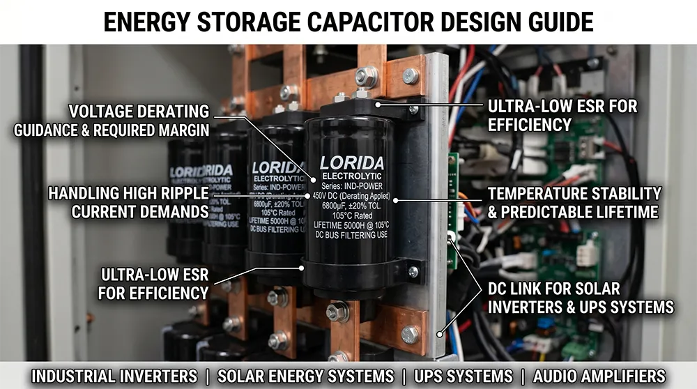 Energy Storage Capacitor Design Guide