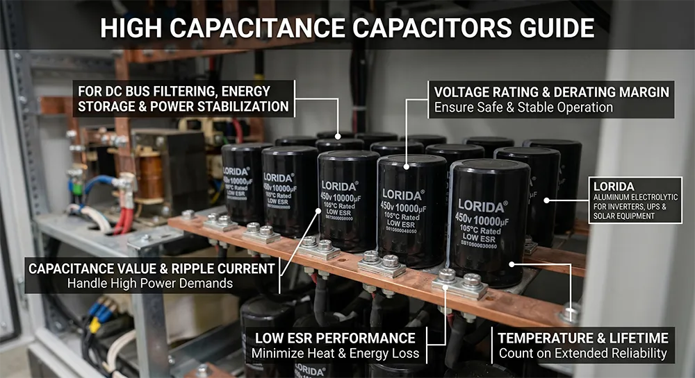 High Capacitance Capacitors Guide