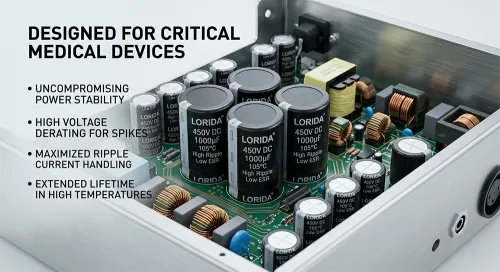 Capacitor for Medical Power Supply