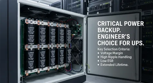 Capacitor Market Demand in UPS Systems