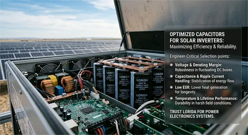 Capacitor Demand in Solar Energy