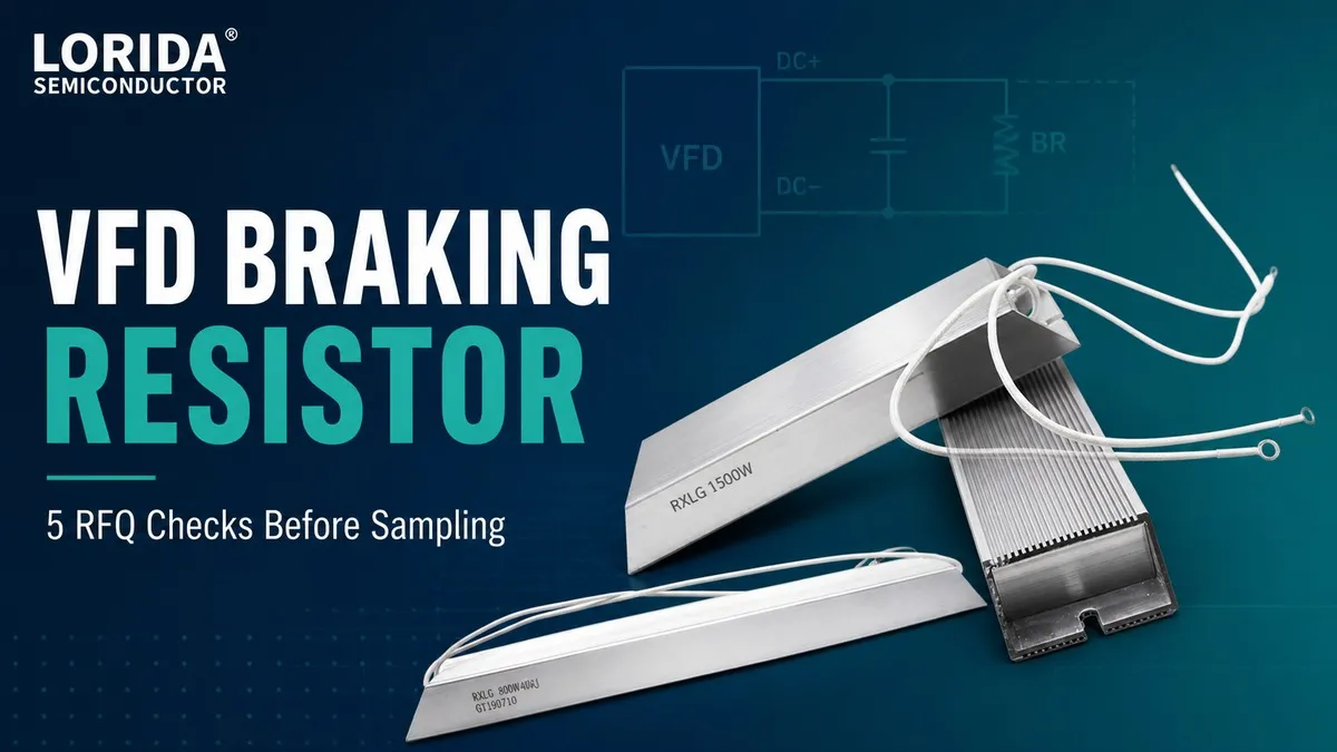 How to Specify a VFD Braking Resistor: 5 RFQ Checks Before Sampling