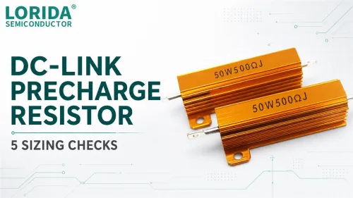 How to Size a DC-Link Precharge Resistor: 5 Checks