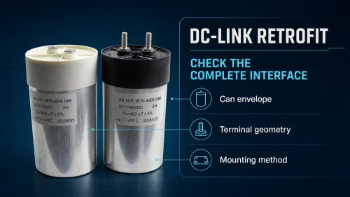 DC-Link Capacitor Retrofit: 7 Mounting Checks