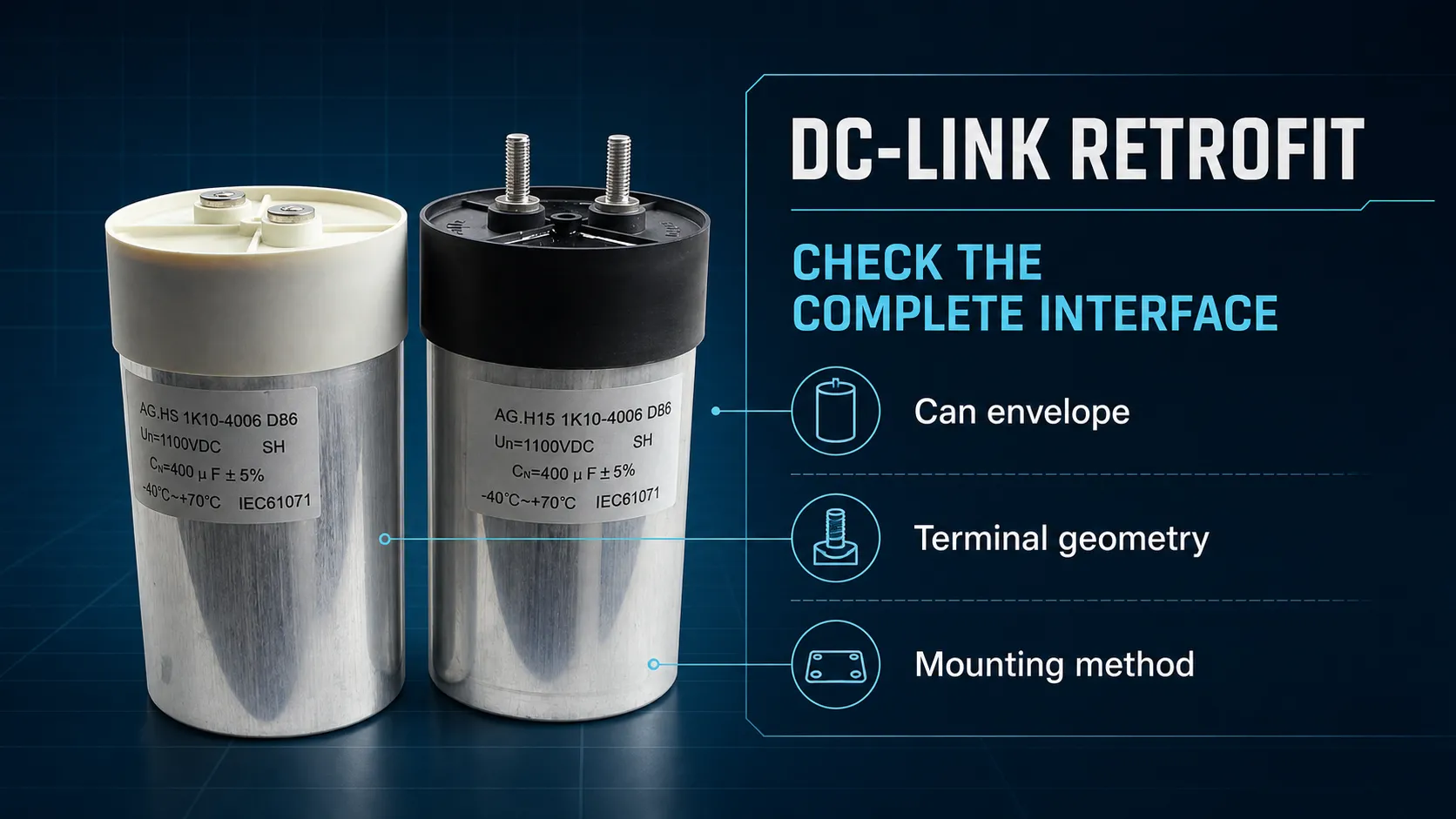 DC-Link Capacitor Retrofit: 7 Mounting Checks