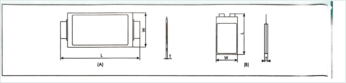 LORIDA AE Series dimensional outline drawing