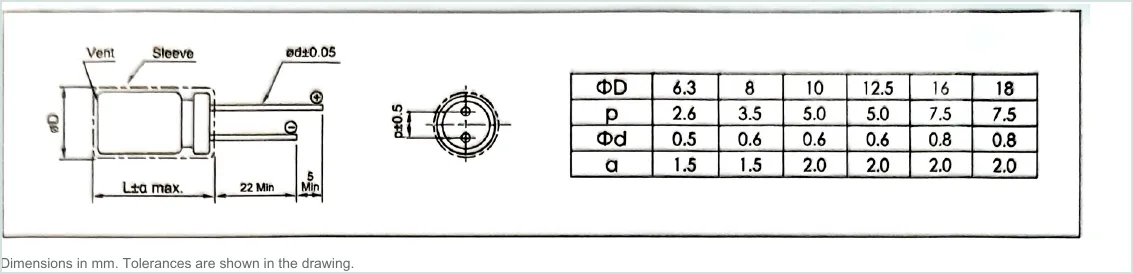 LORIDA BL Series dimensional outline drawing