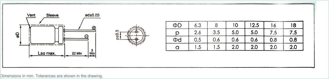 LORIDA BR Series dimensional outline drawing