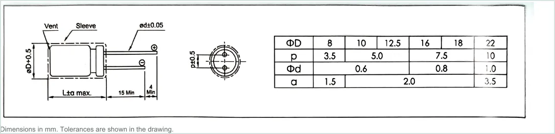 LORIDA SRE Series dimensional outline drawing