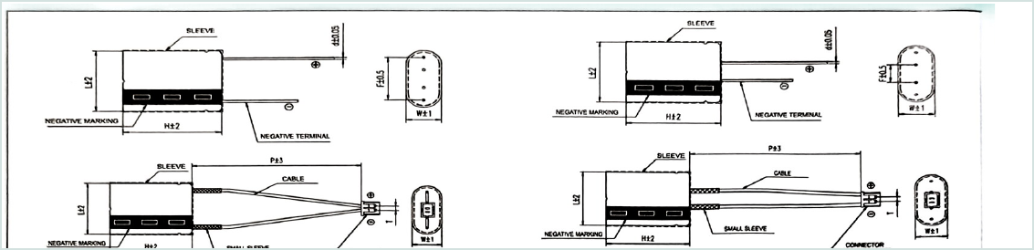 LORIDA SRO Series dimensional outline drawing