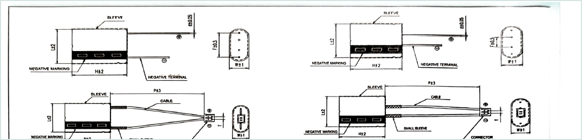 LORIDA SRS Series dimensional outline drawing