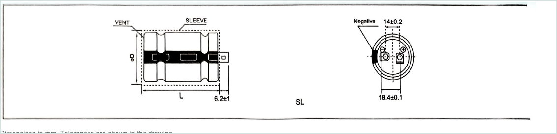 LORIDA SSL Series dimensional outline drawing
