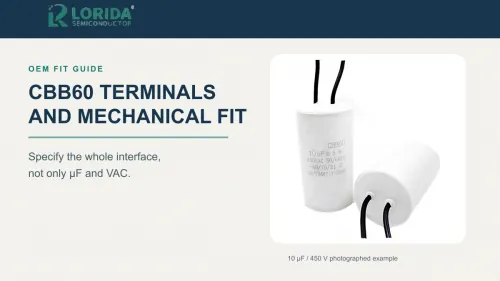 CBB60 Terminals and Mechanical Fit: What OEM Buyers Must Specify